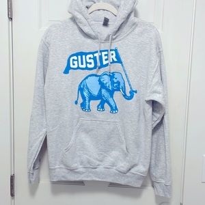 NWOT - Light Grey/Gray Guster Elephant Hoodie - Women’s Small
